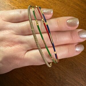 Elegant Multicolor Bangle Set